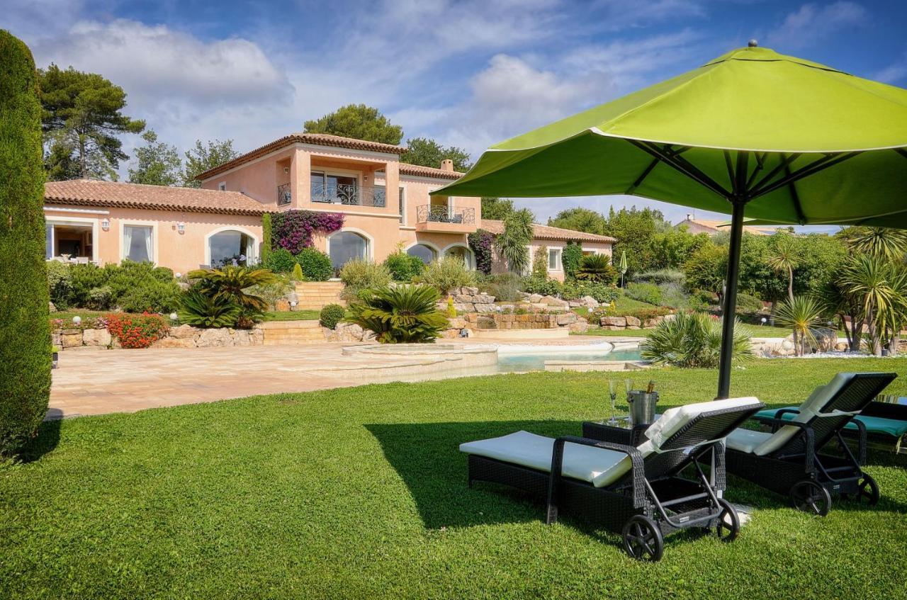 "Au Havre De Paix" 5 Etoiles Prestige Jacuzzi, Hammam, Sauna, Piscine Chauffee Mougins Cannes Grasse Exterior foto