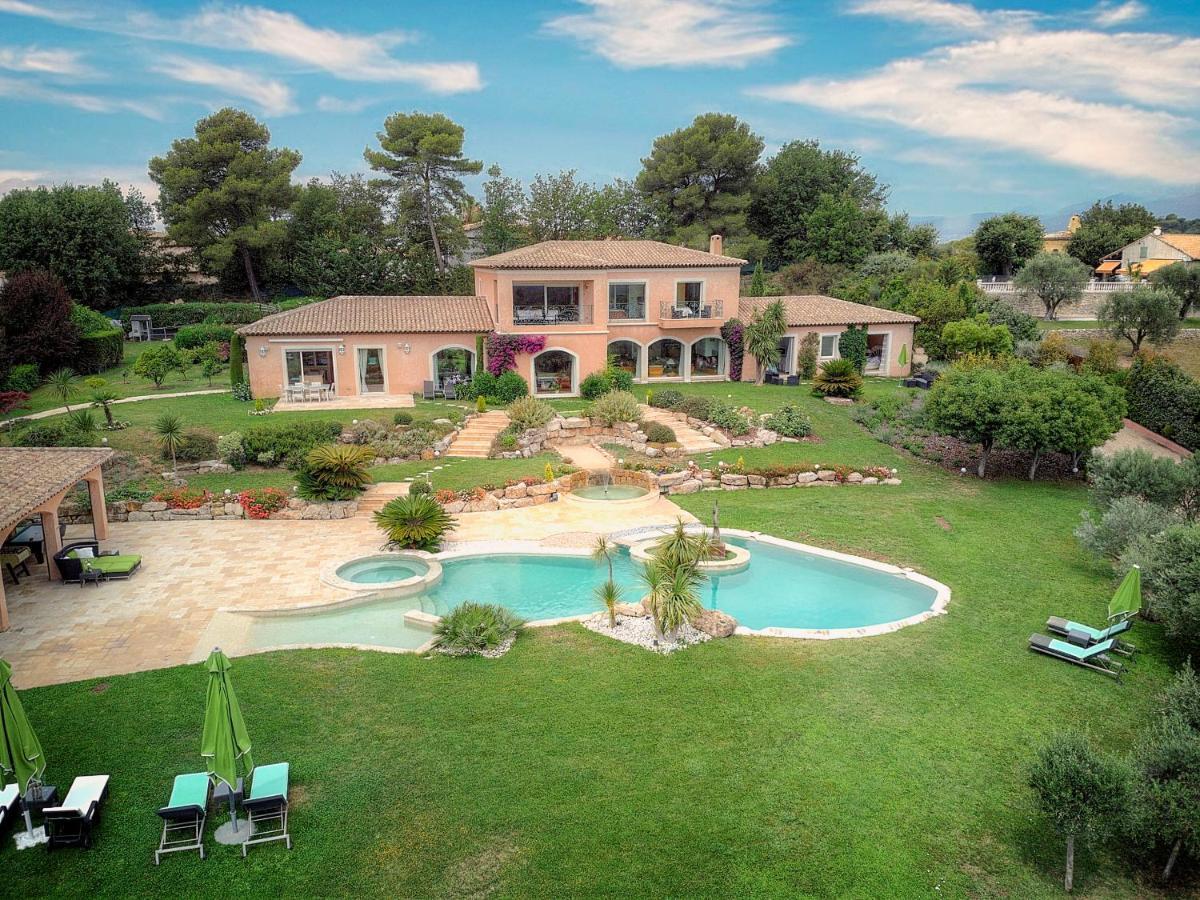 "Au Havre De Paix" 5 Etoiles Prestige Jacuzzi, Hammam, Sauna, Piscine Chauffee Mougins Cannes Grasse Exterior foto