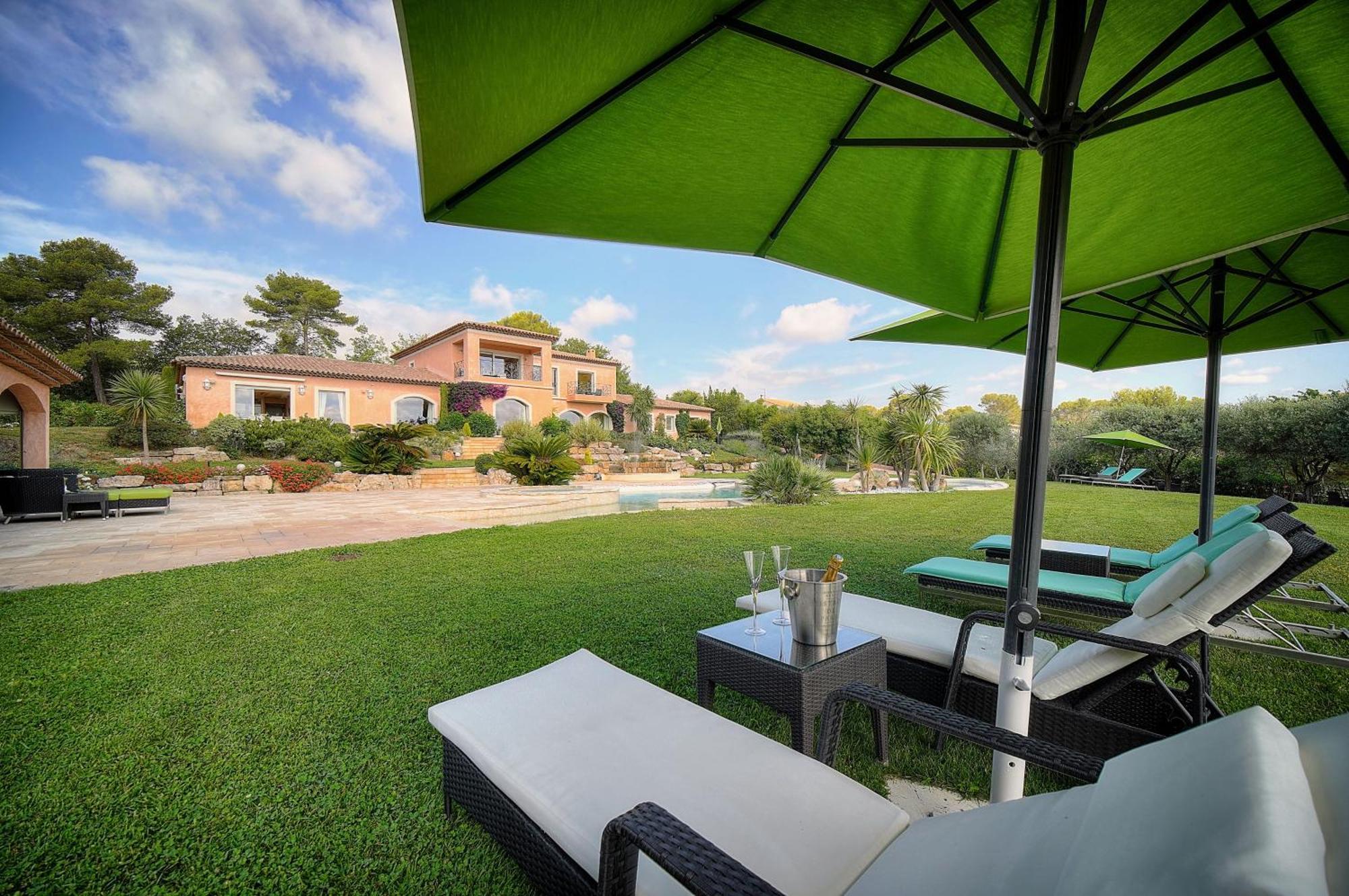 "Au Havre De Paix" 5 Etoiles Prestige Jacuzzi, Hammam, Sauna, Piscine Chauffee Mougins Cannes Grasse Exterior foto